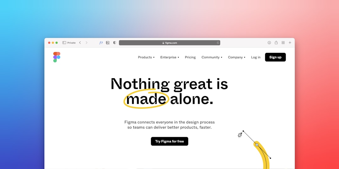 a-computer-screen-with-the-words-nothing-great-is-made-alone-yruj8benrvq